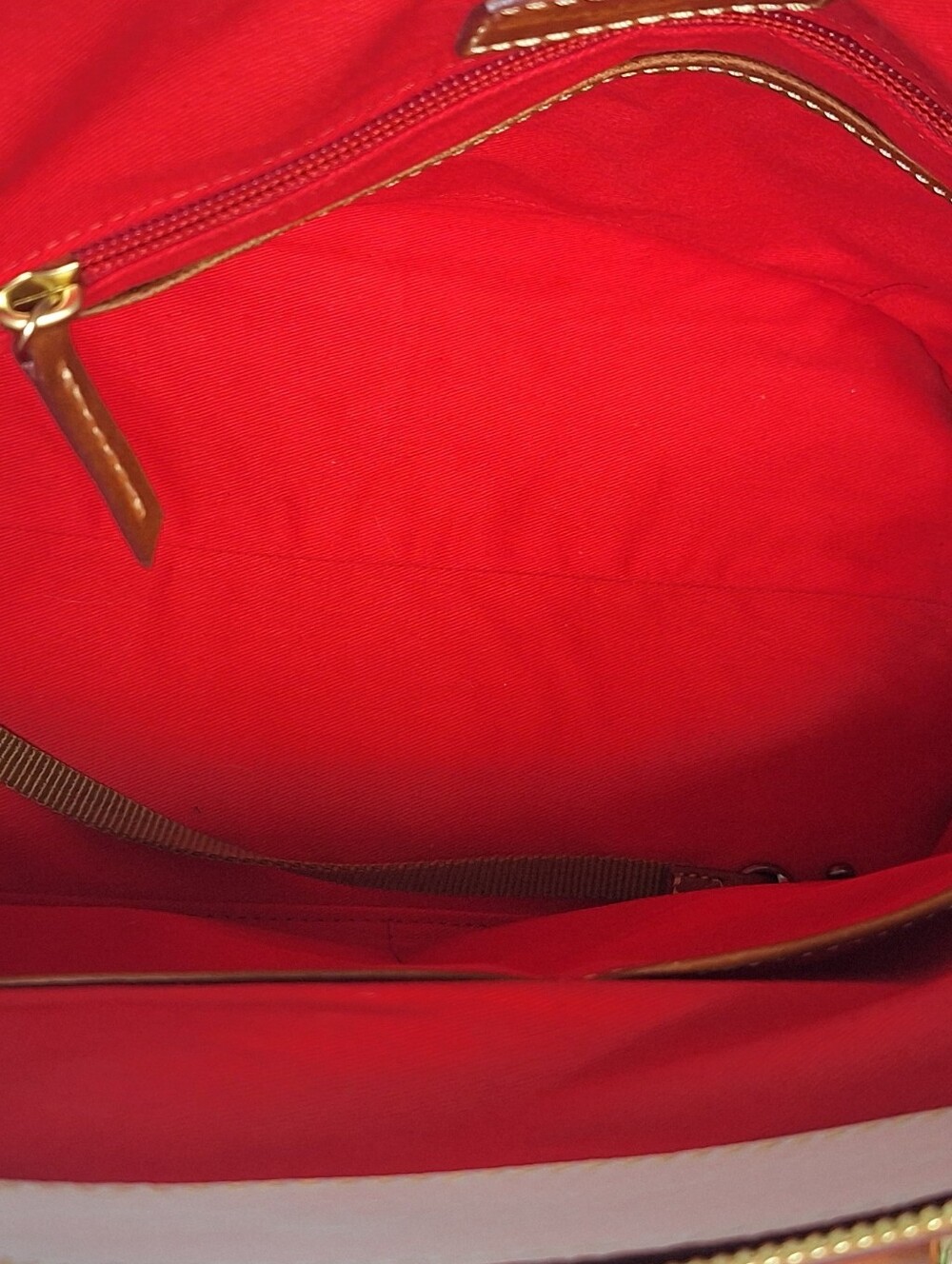 Dooney and Bourke Pebble Leather Aubrey Satchel, EUC, BONE - Picture 9 of 13